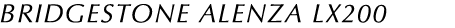 BRIDGESTONE ALENZA LX200