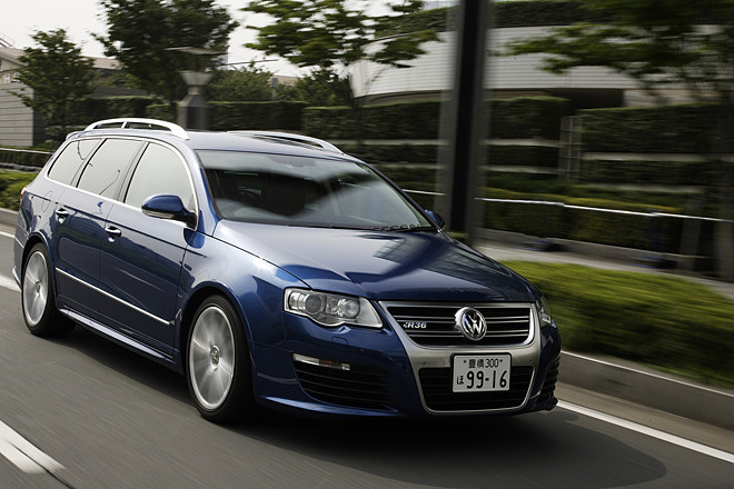 フォルクスワーゲン・パサートヴァリアントR36（4WD/6AT）【試乗