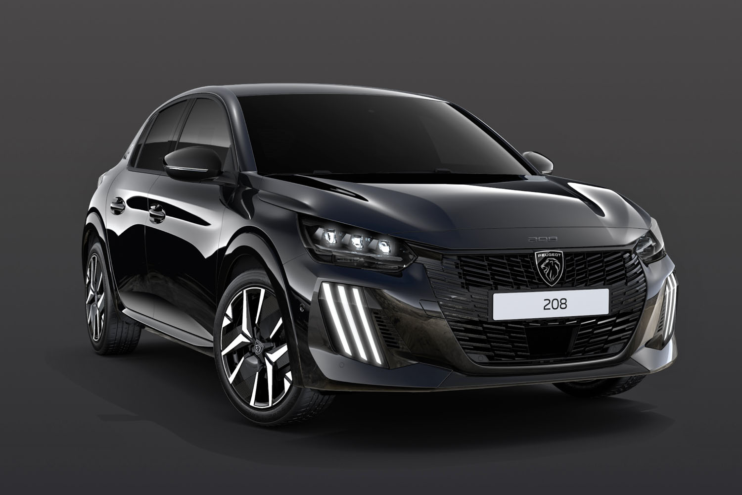 黒基調の内外装でドレスアップ 限定車「プジョー208 GTハイブリッド