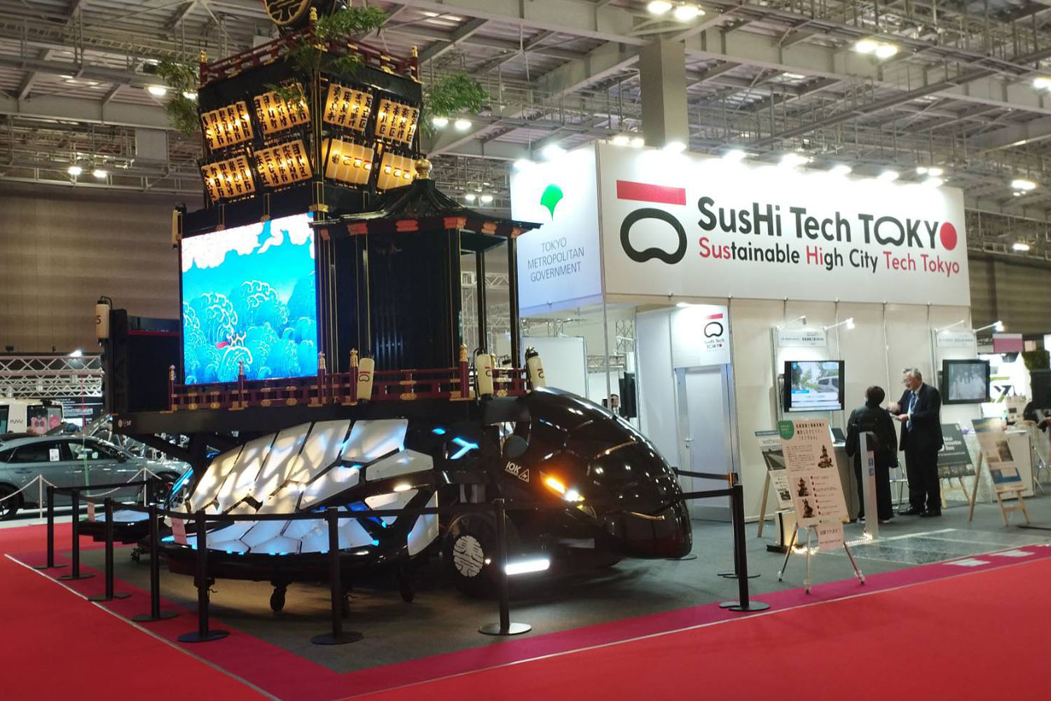 これがおすすめ! ツナグルマ:未来の山車はモーターアシスト付き【ジャパンモビリティショー2025】