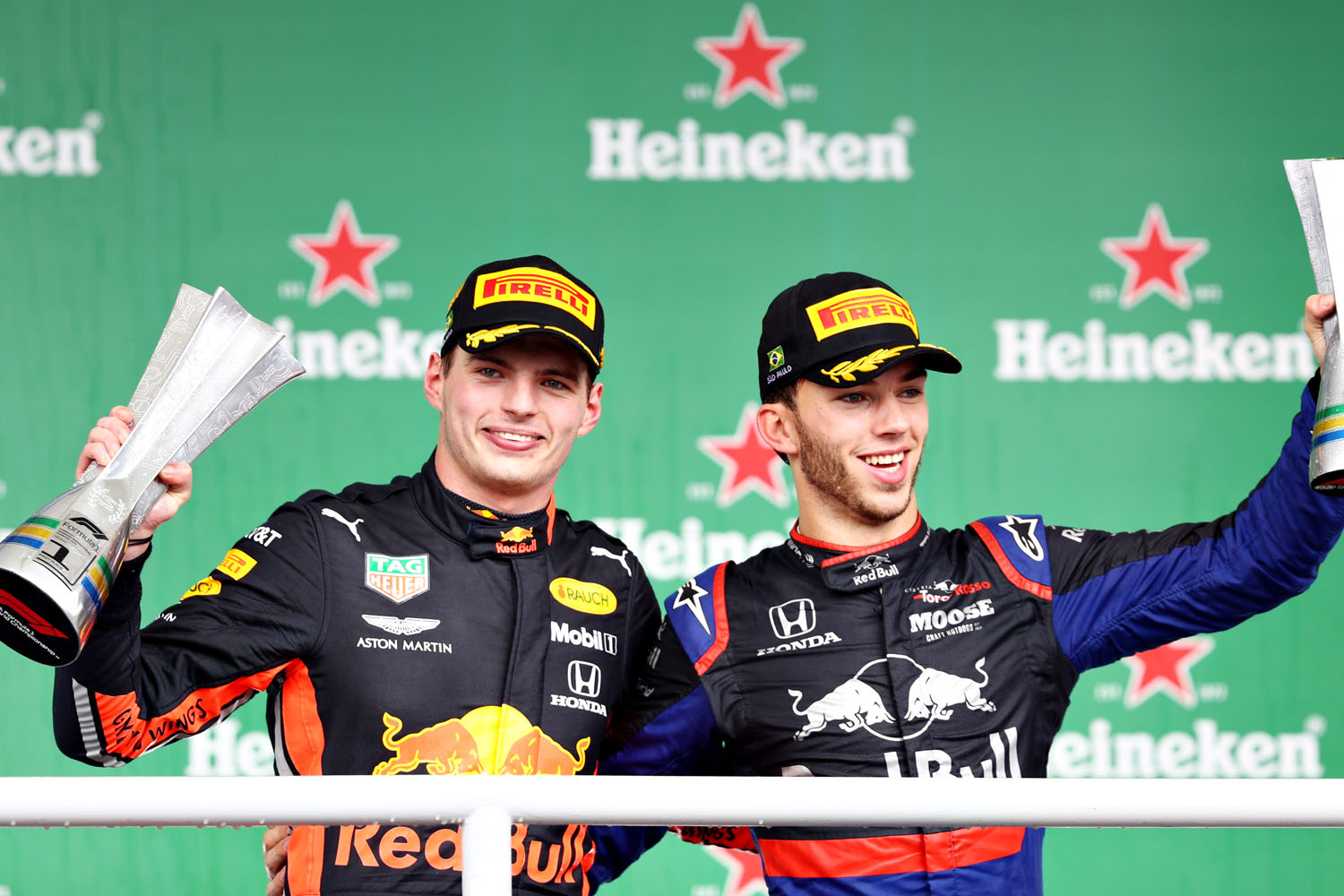 F1 2019 続報】荒れたレースでフェルスタッペン完勝 ホンダは1991年