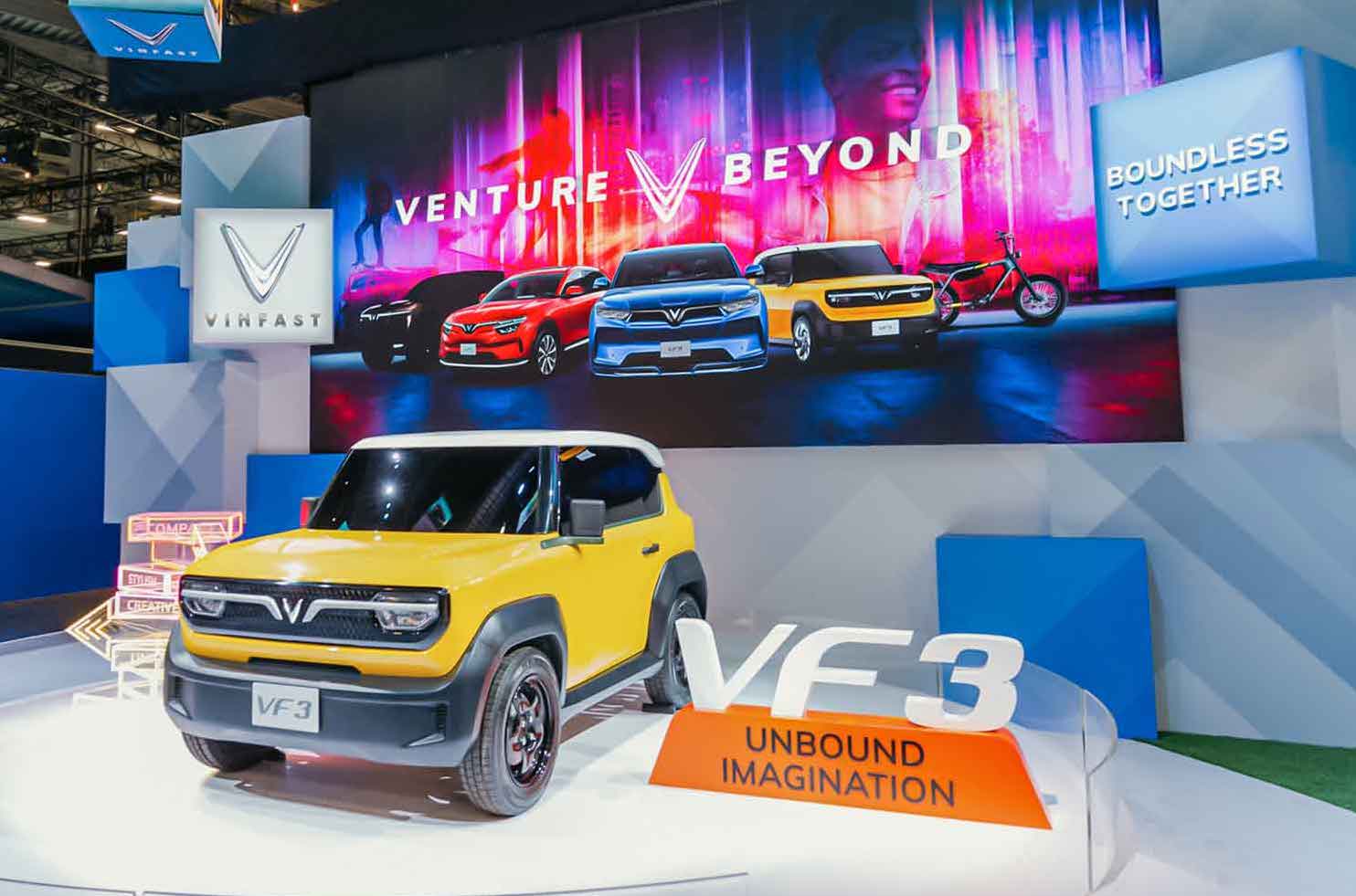 VF 3の独特なデザインはCES2024でも話題を呼んだ