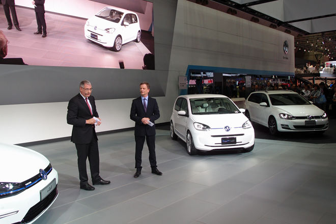 フォルクスワーゲンは“脅威のエコカー”を出展【東京モーターショー2013