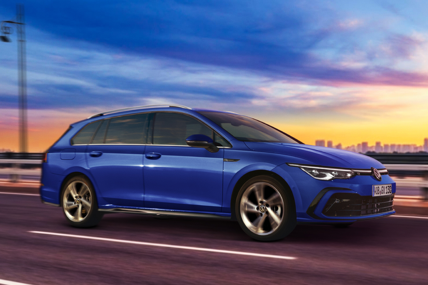 VWが新型「ゴルフヴァリアント」を発表 【ニュース】 - webCG に適用フォルクスワーゲンゴルフヴァリアント平成26年1月～令和3年6月 車用 収納ポケット シートバックポケット 高耐久レザー素材