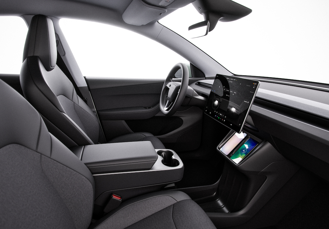 モデルYスタンダードのインテリア（写真提供：Tesla, Inc. ）