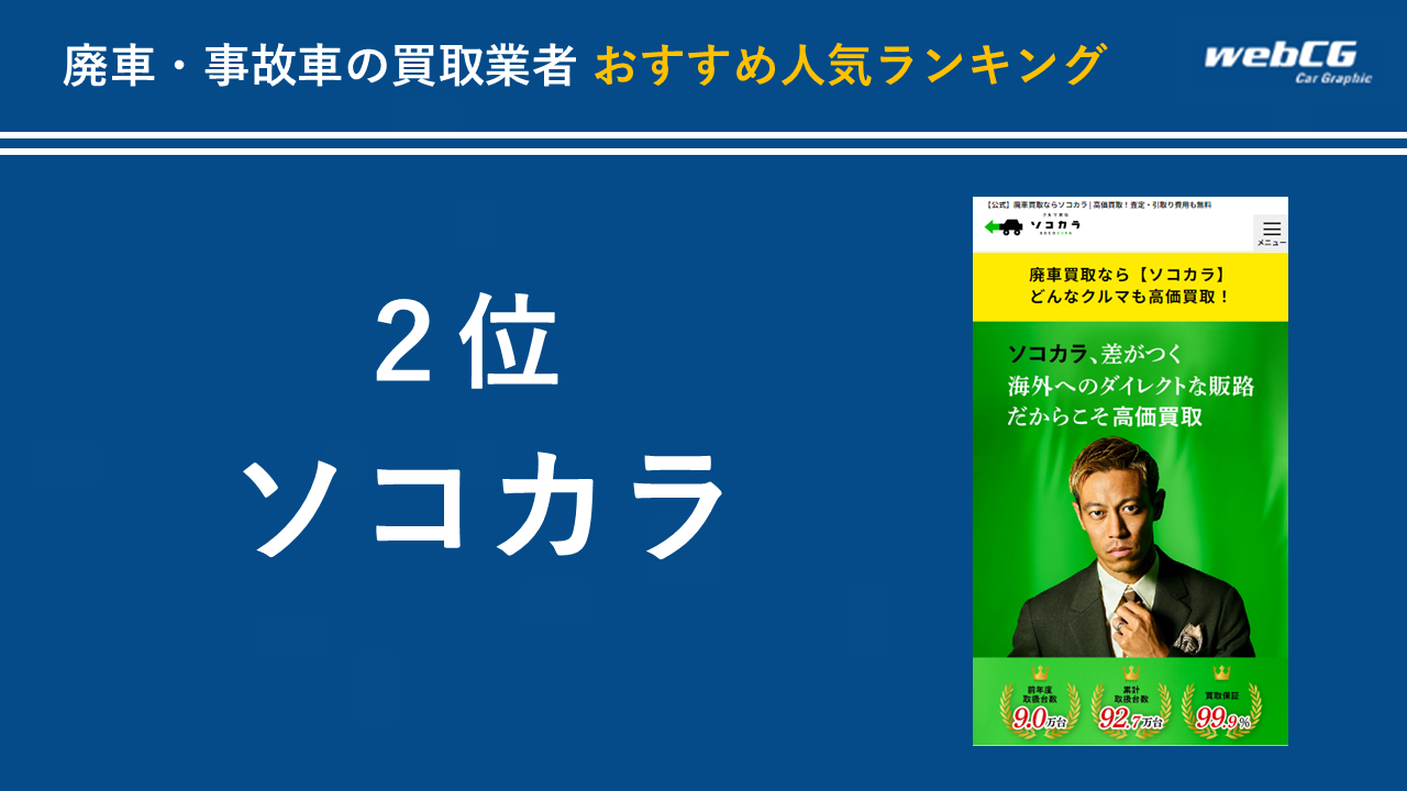 2位:ソコカラ
