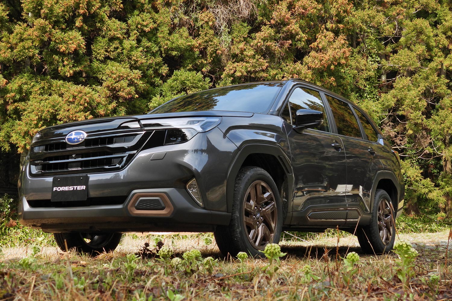 新型フォレスタースポーツ　ブロンズホイール二本セット スバル新型「フォレスター」