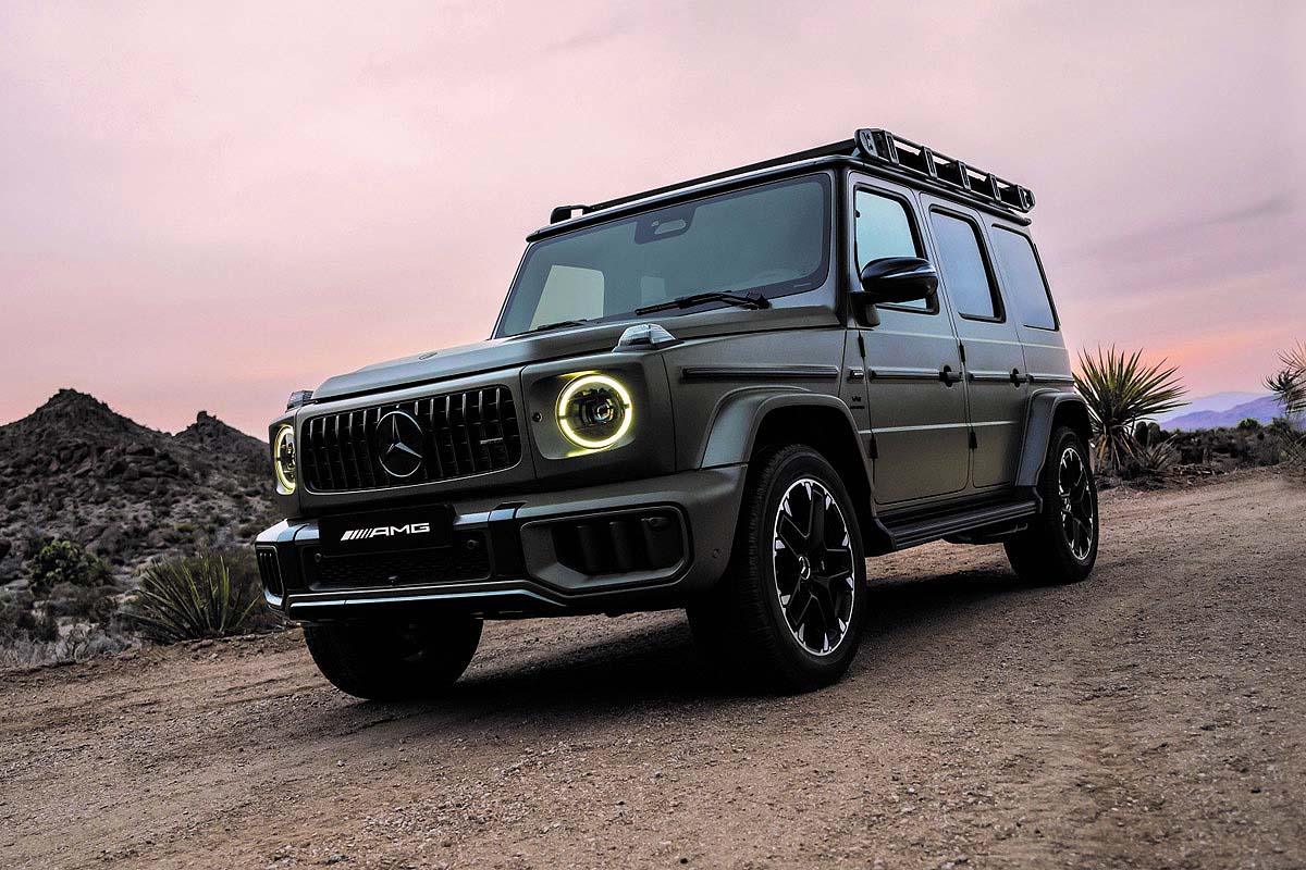 究極のオフローダー”感を強めた「メルセデスAMG G63」の限定車が登場