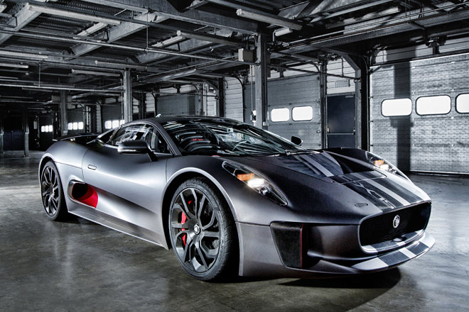 シャポードオー ほぼ本物の1/18 Jaguar C-X75-2015 cx75スポーツモデル,自動車,金属,お