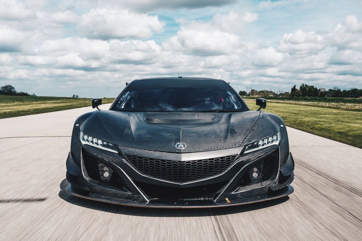 アキュラ、「NSX GT3」のテスト風景を公開 【ニュース】 - webCG