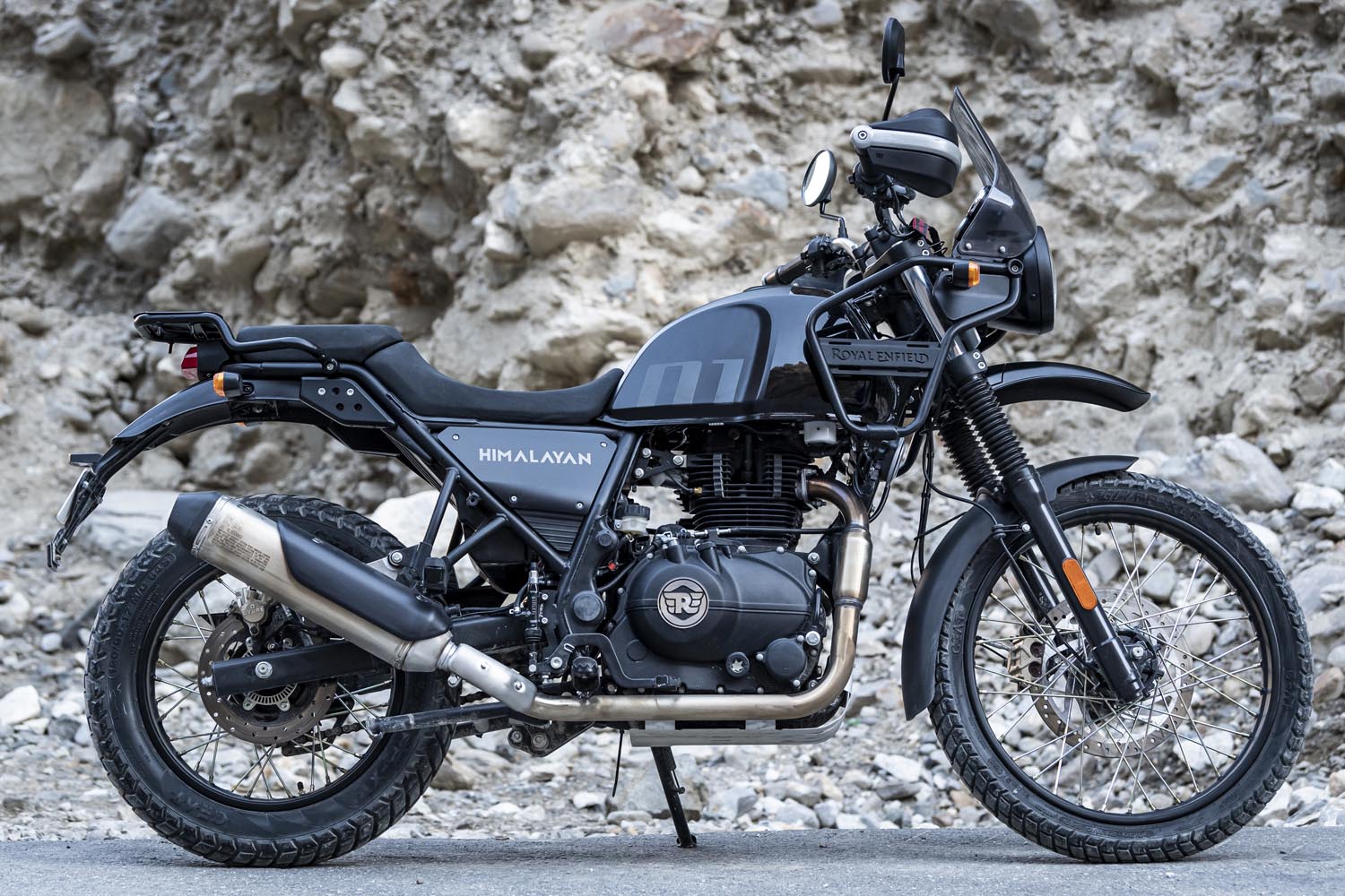 アドベンチャーバイク ロイヤルエンフィールド ヒマラヤ の改良型が上陸 ニュース Webcg