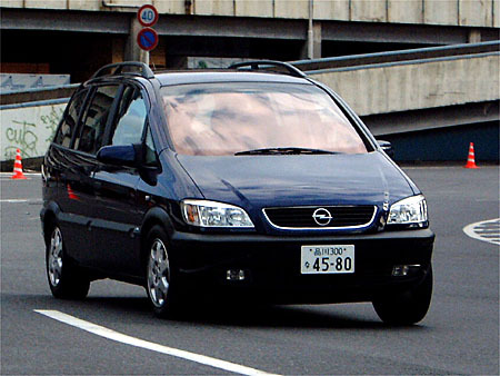 オペル・ザフィーラCDX(4AT)【ブリーフテスト】 オペル・ザフィーラCDX