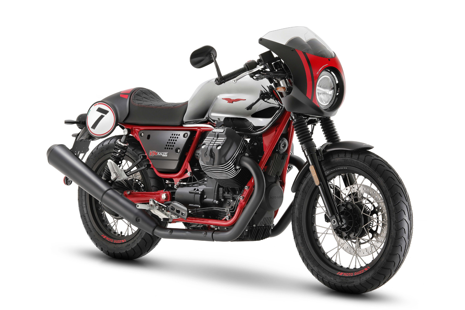 モト・グッツィV7 IIIレーサー」に誕生10周年記念モデル「10th