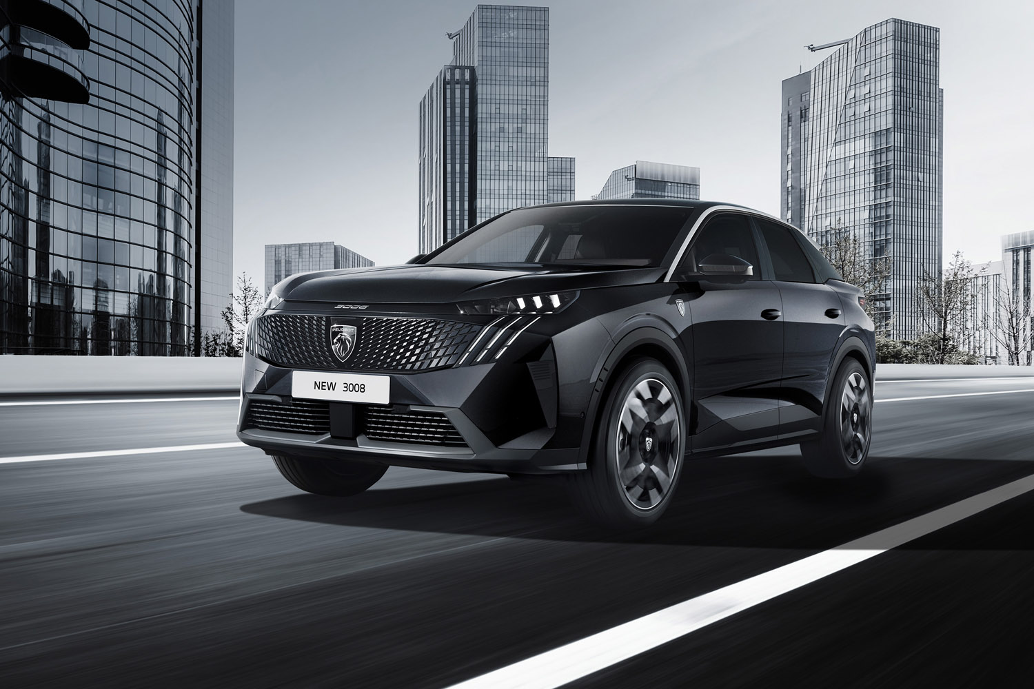 黒基調の内外装で洗練度をアップ 限定車「プジョー3008 GTハイブリッド