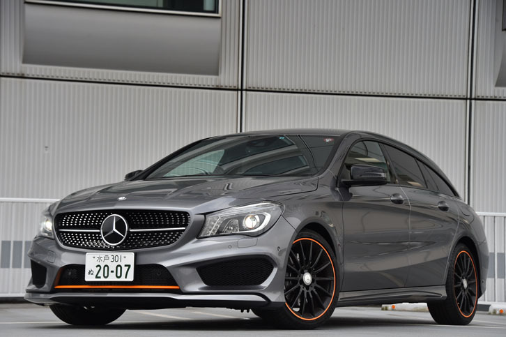 メルセデス・ベンツCLA250シューティングブレーク オレンジアート