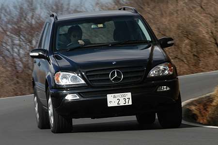 メルセデスベンツML350（5AT）【ブリーフテスト】 メルセデスベンツ