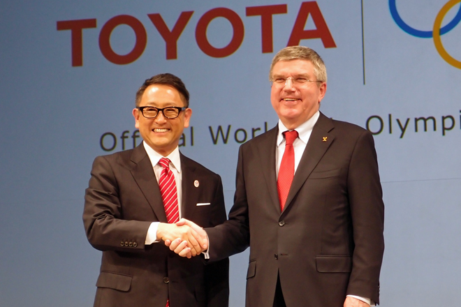 トヨタが五輪の最高位スポンサーに 【ニュース】 - webCG