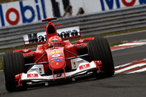 F1ハンガリーGP、シューマッハー7連勝、跳ね馬に栄冠！【F1 04