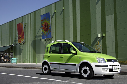 パンダ2点セット ハイゼット (ZT)フロントガーニッシュ(ガンメタ)「ダイハツ純正