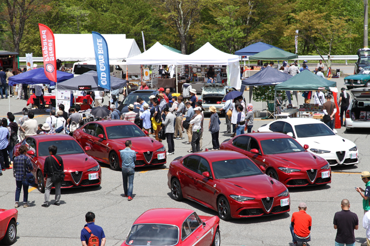 ALFA ROMEO DAY 2017」の会場から 内装・外装など28枚 【画像・写真