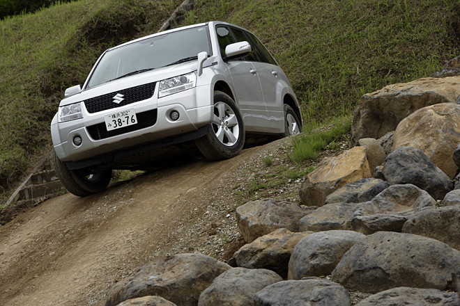 スズキ・エスクード2.4XG（4WD/4AT）／3.2XS（4WD/5AT）【試乗速報 三代目エスクードのアルミホイール