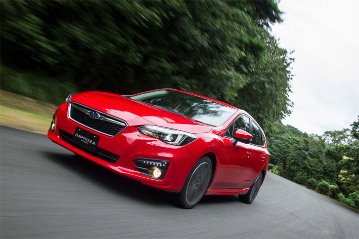 スバル インプレッサ プロトタイプ 4wd Cvt 試乗記 納得の出来栄え Webcg