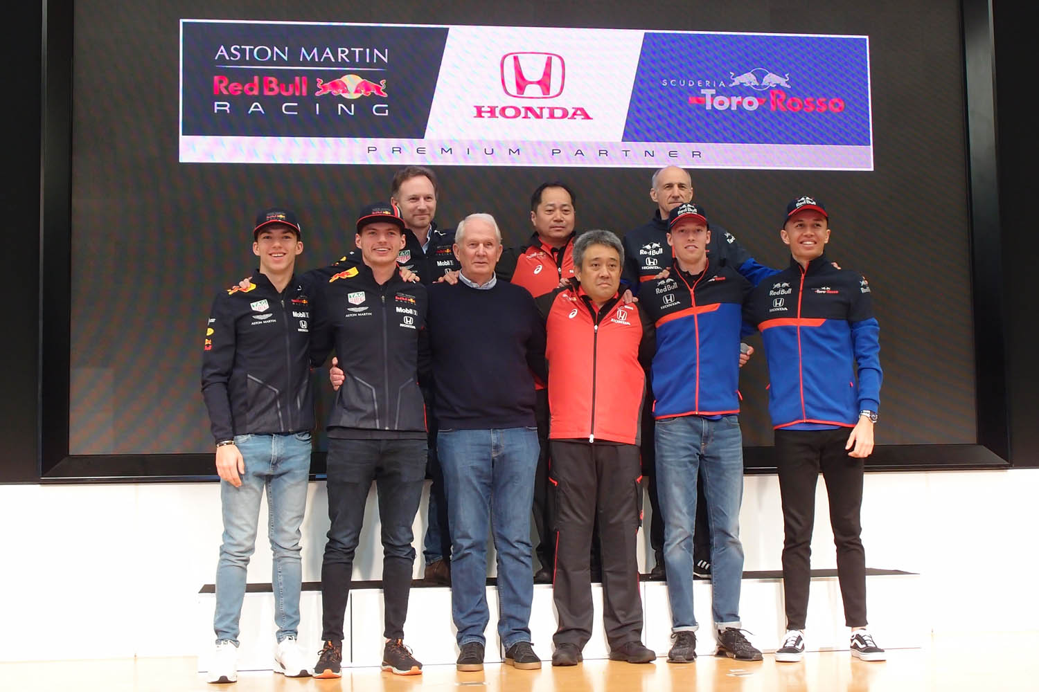 F1 19 ホンダとレッドブル トロロッソが東京でキックオフ ニュース Webcg