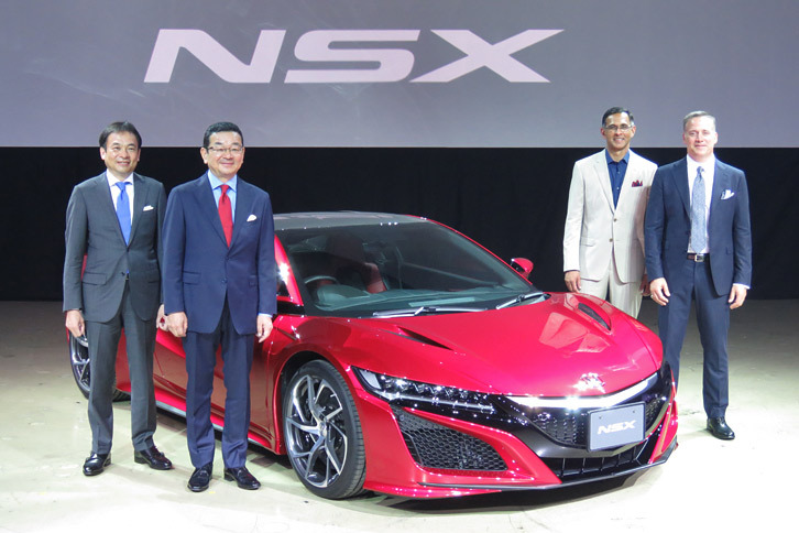 新型「ホンダNSX」発表会の会場から 内装・外装など28枚 【画像・写真