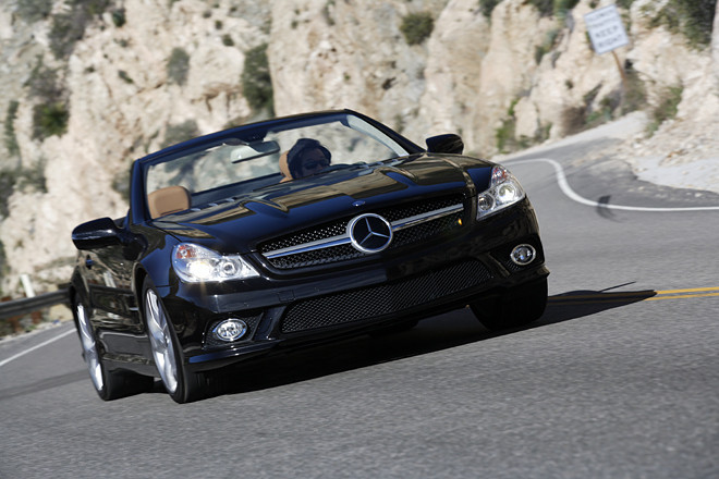 メルセデス・ベンツSL350（FR/7AT）／SL63AMG（FR/7AT）【海外試乗記 