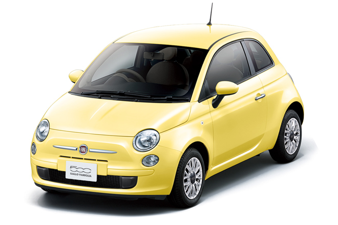 バニライエローの フィアット500 限定発売 ニュース Webcg
