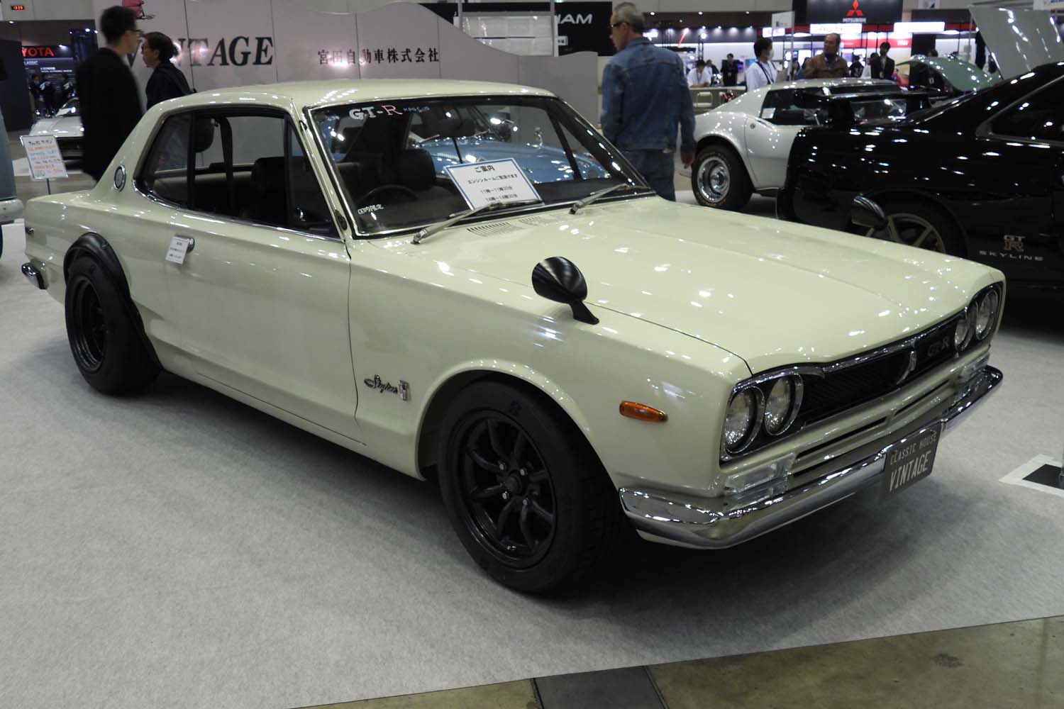 オートモビル カウンシル2025」の会場から（ヴィンテージ宮田自動車