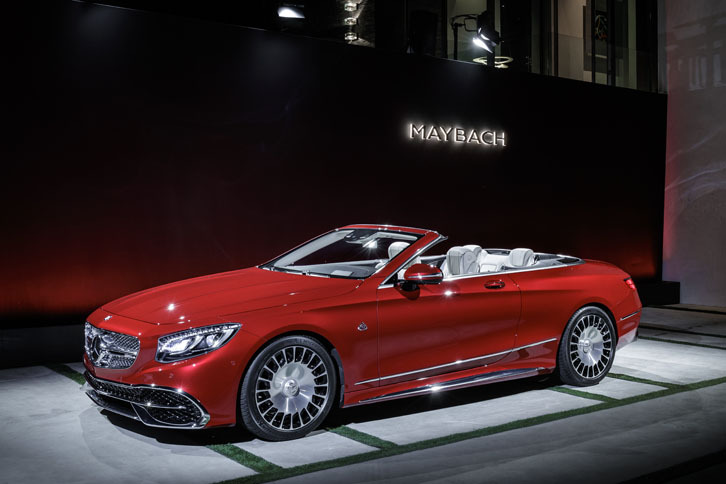 ノレブ 1/18 S650 メルセデス マイバッハ カブリオレ NOREV 2018 Mercedes Benz Maybach S650 Cabrio / Softtop Light