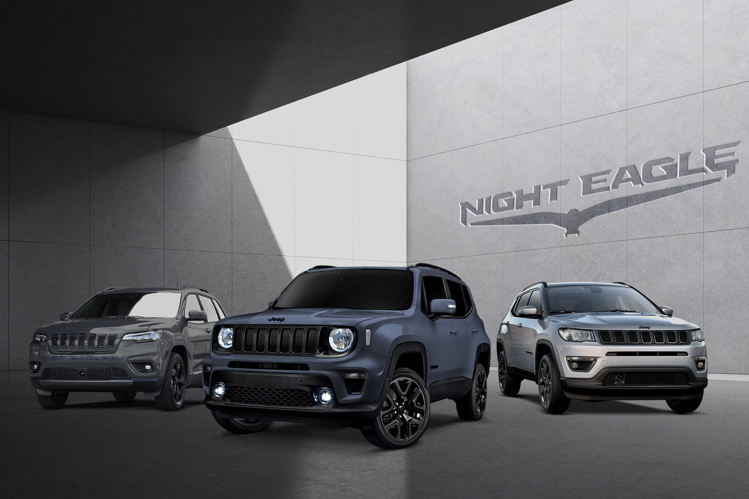 ジープの「チェロキー」「コンパス」「レネゲード」にブラックパーツを