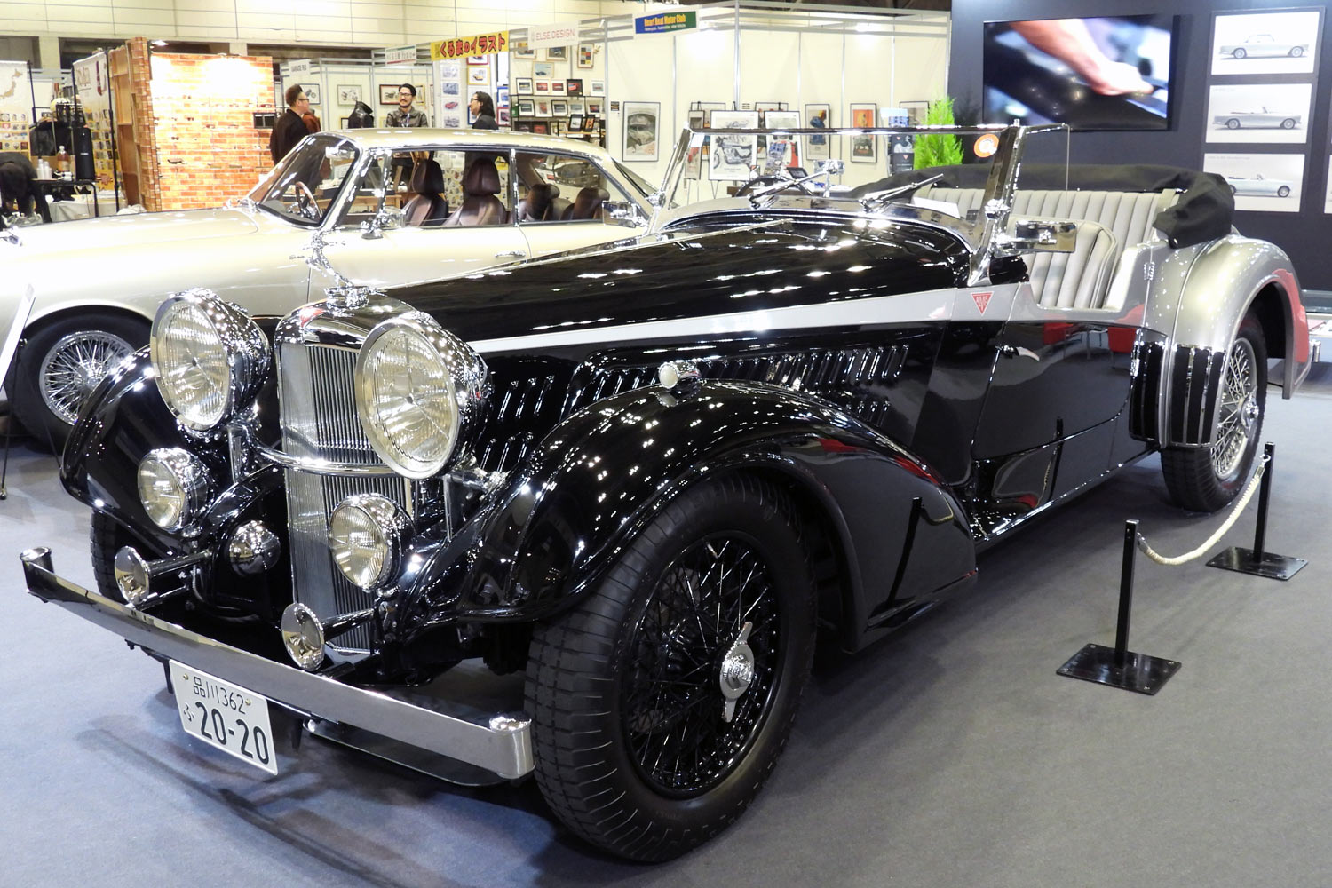 「オートモビル カウンシル2026」の会場から（The Alvis Car Company）