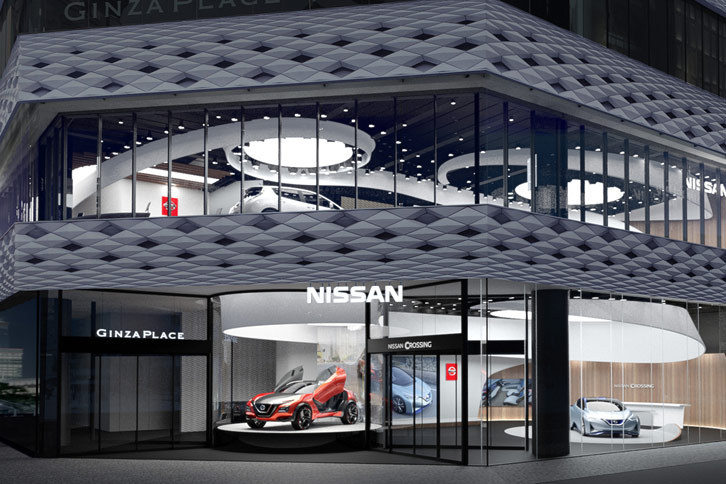 日産が銀座に新たなブランド発信拠点 Nissan Crossing をオープン ニュース Webcg