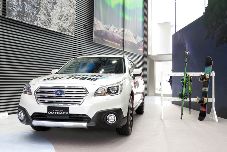 SAJのオフィシャルカーにレガシィアウトバック 【ニュース】 - webCG