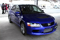 Movie】スキール音を轟かせ、新型｢ランエボIX｣、FISCOを爆走