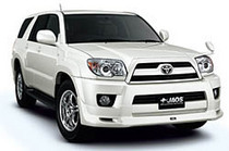 モデリスタの「ハイラックスサーフ」用カスタマイズパーツ変更