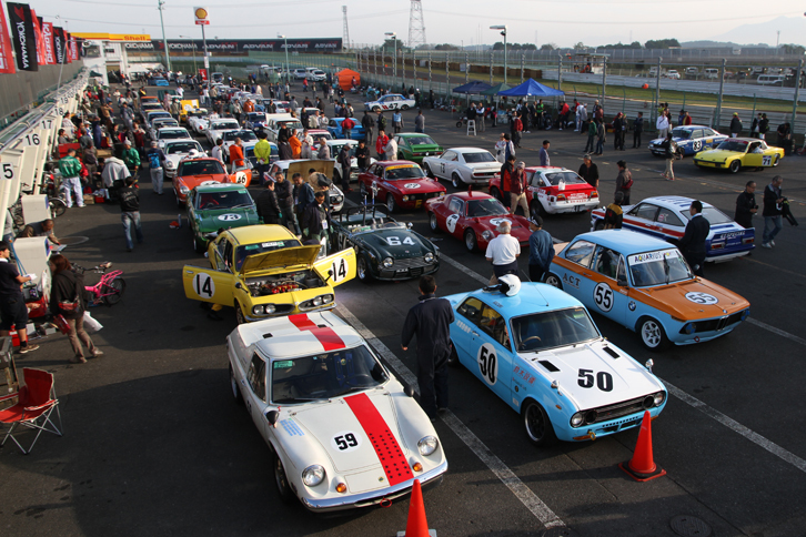 クラシック レーシングカー キックカー JCCAクラシックカーフェスティバル エンデュランス筑波ミーティング