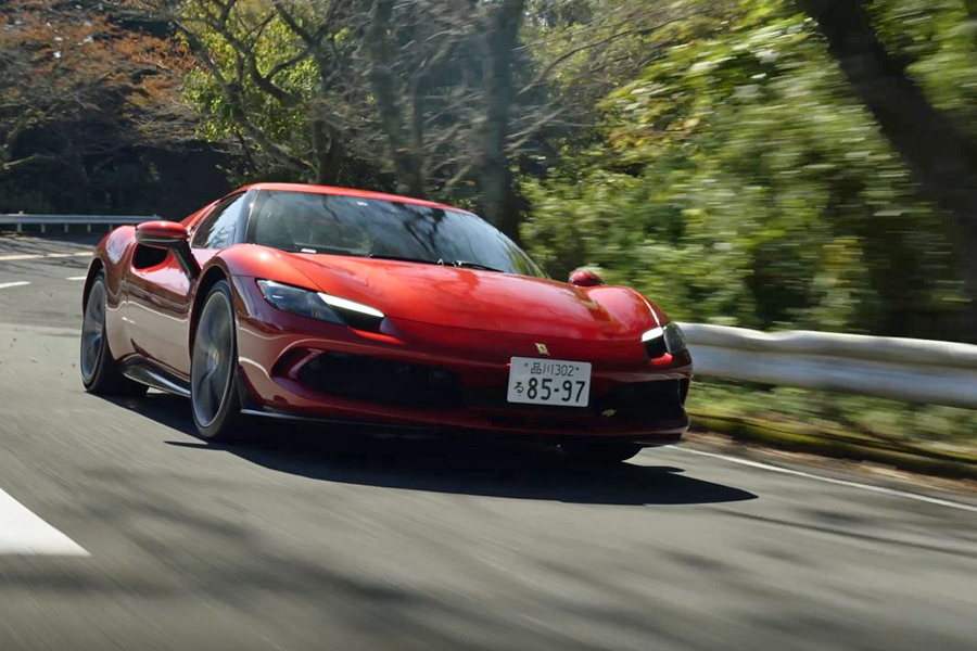 谷口哲也 谷口信輝の新車試乗――フェラーリ296GTB編 - webCG