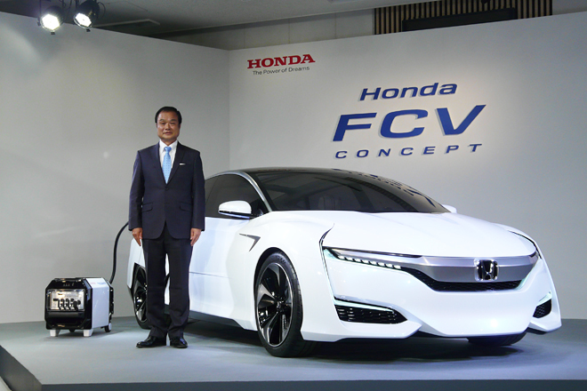 ホンダ、新型燃料電池車「FCVコンセプト」発表 【ニュース】 - webCG