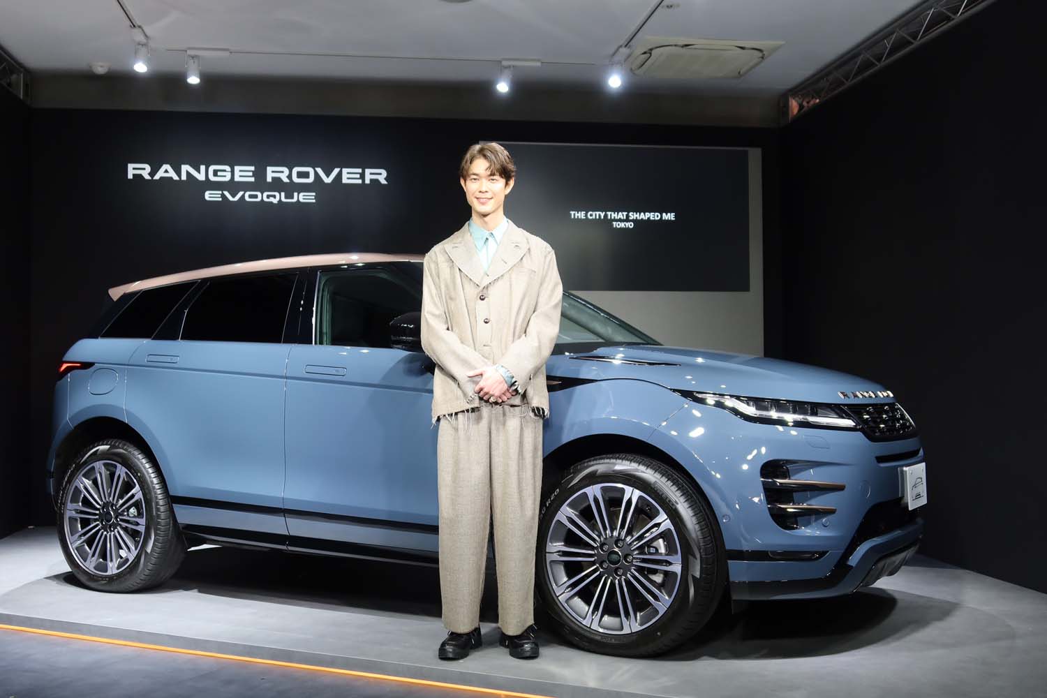 最新型「レンジローバー・イヴォーク」の魅力が伝わるポップアップ