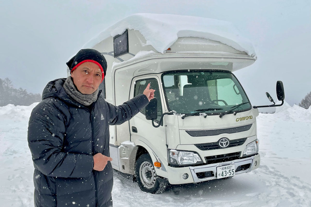 第32回 冬こそキャンピングカーに乗るべきだ 極寒車中泊のススメ 小沢コージの勢いまかせ リターンズ Webcg