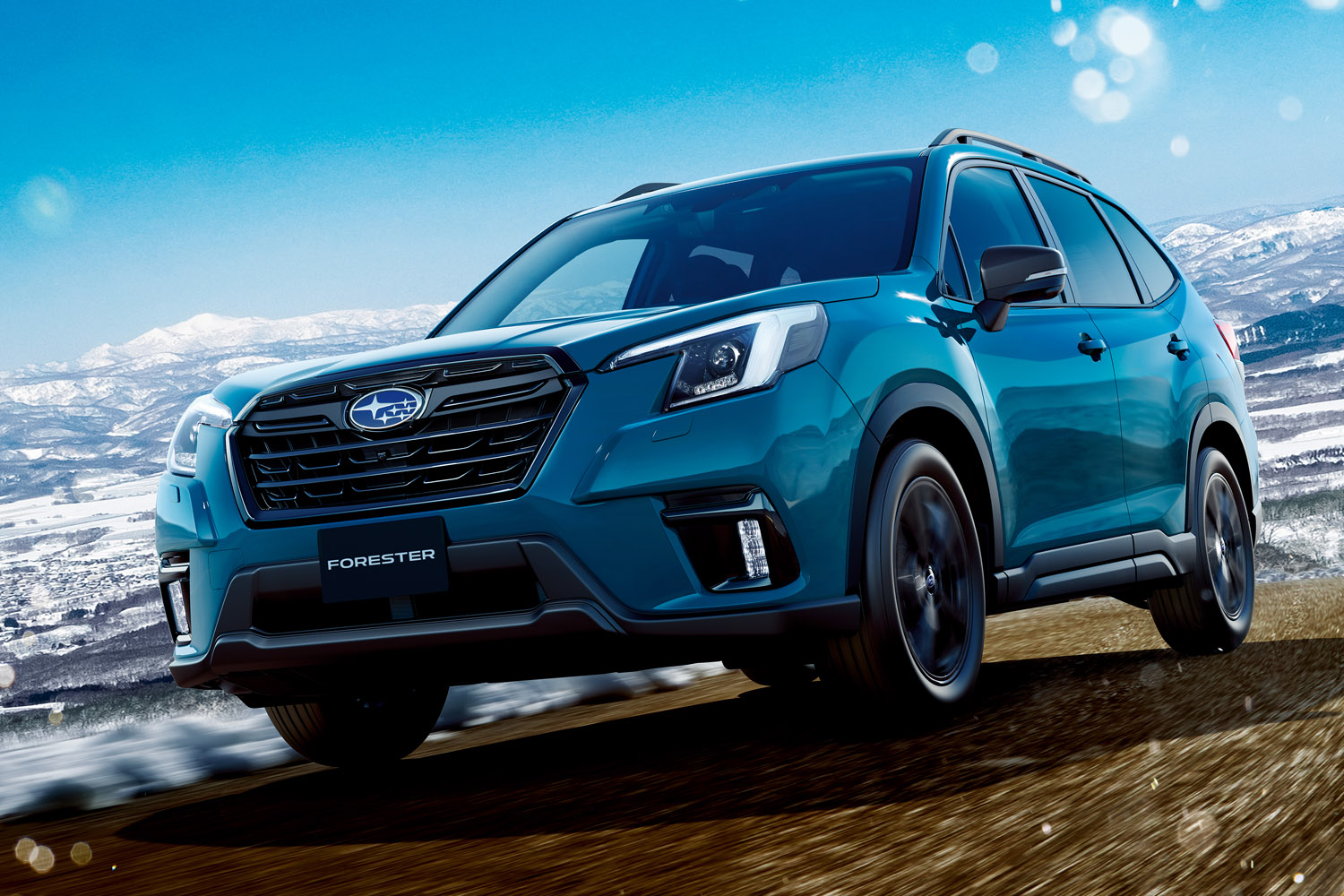 スバル・フォレスター」の特別仕様車に 「ガイザーブルー」のボディー