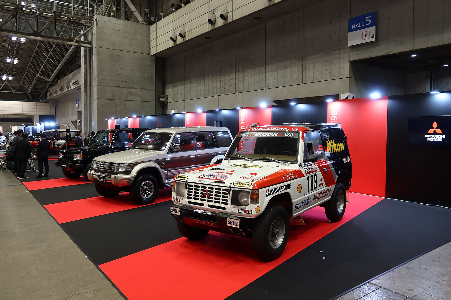 「オートモビル カウンシル2026」の会場から（三菱自動車）