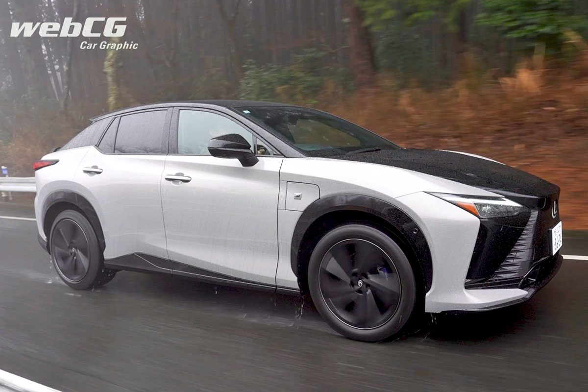 思考するドライバー 山野哲也の“目”――レクサスRZ550e“Fスポーツ”編 
