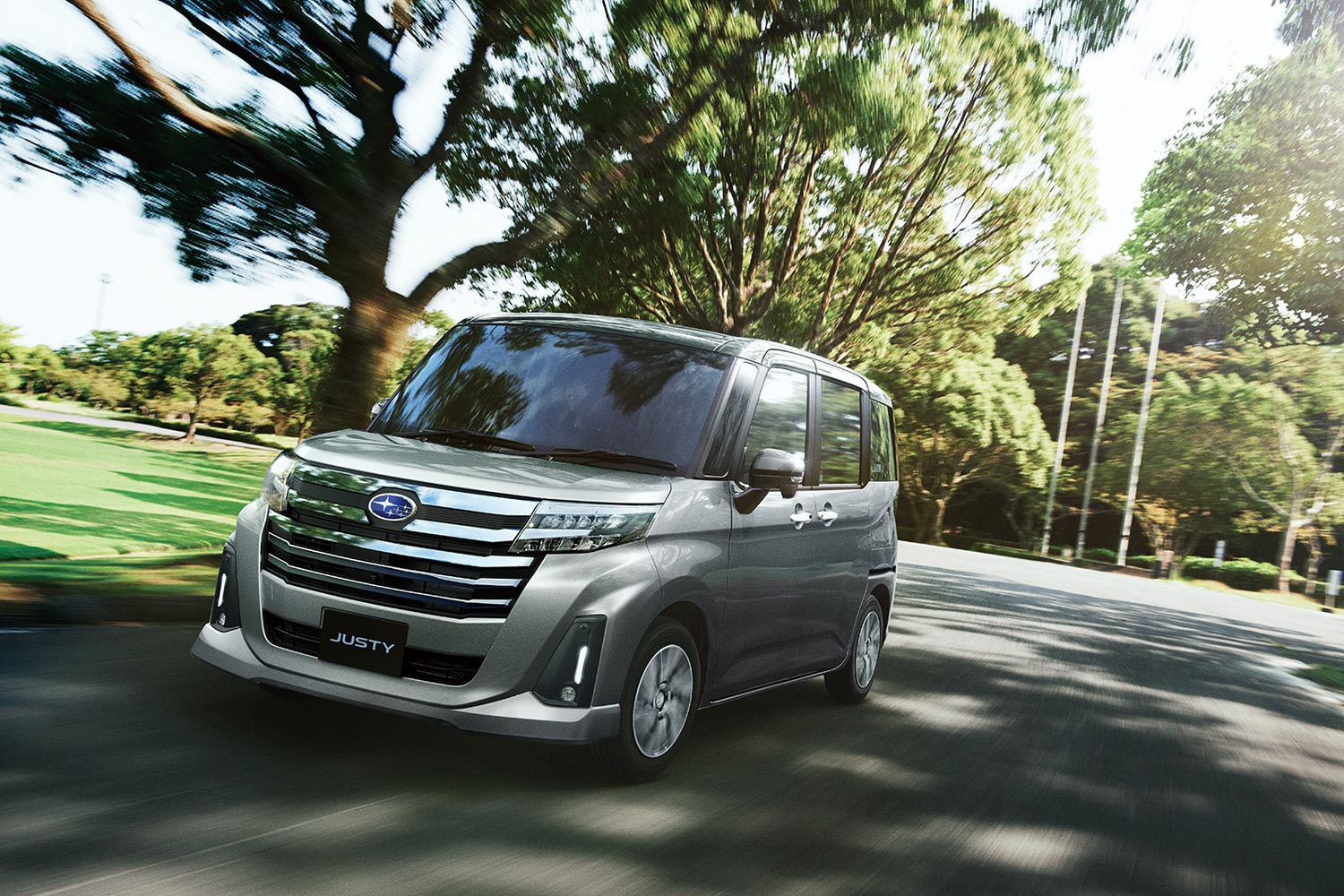 スバルが ジャスティ を一部改良 運転支援 予防安全機能を大幅に強化 ニュース Webcg