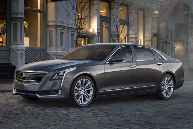 キャデラックの新型フルサイズセダン、CT6登場【ニューヨークショー