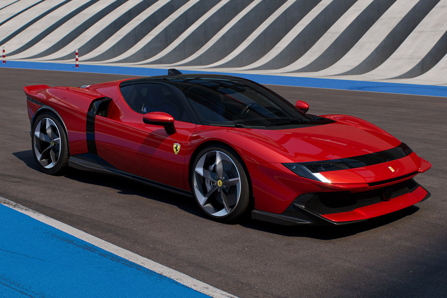 赤青テスタロッサ フェラーリが新型スーパースポーツカー「849テスタロッサ」を