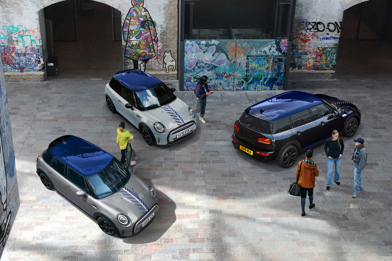 英ストリートアートの聖地「ブリックレーン」の名を冠したMINIの特別